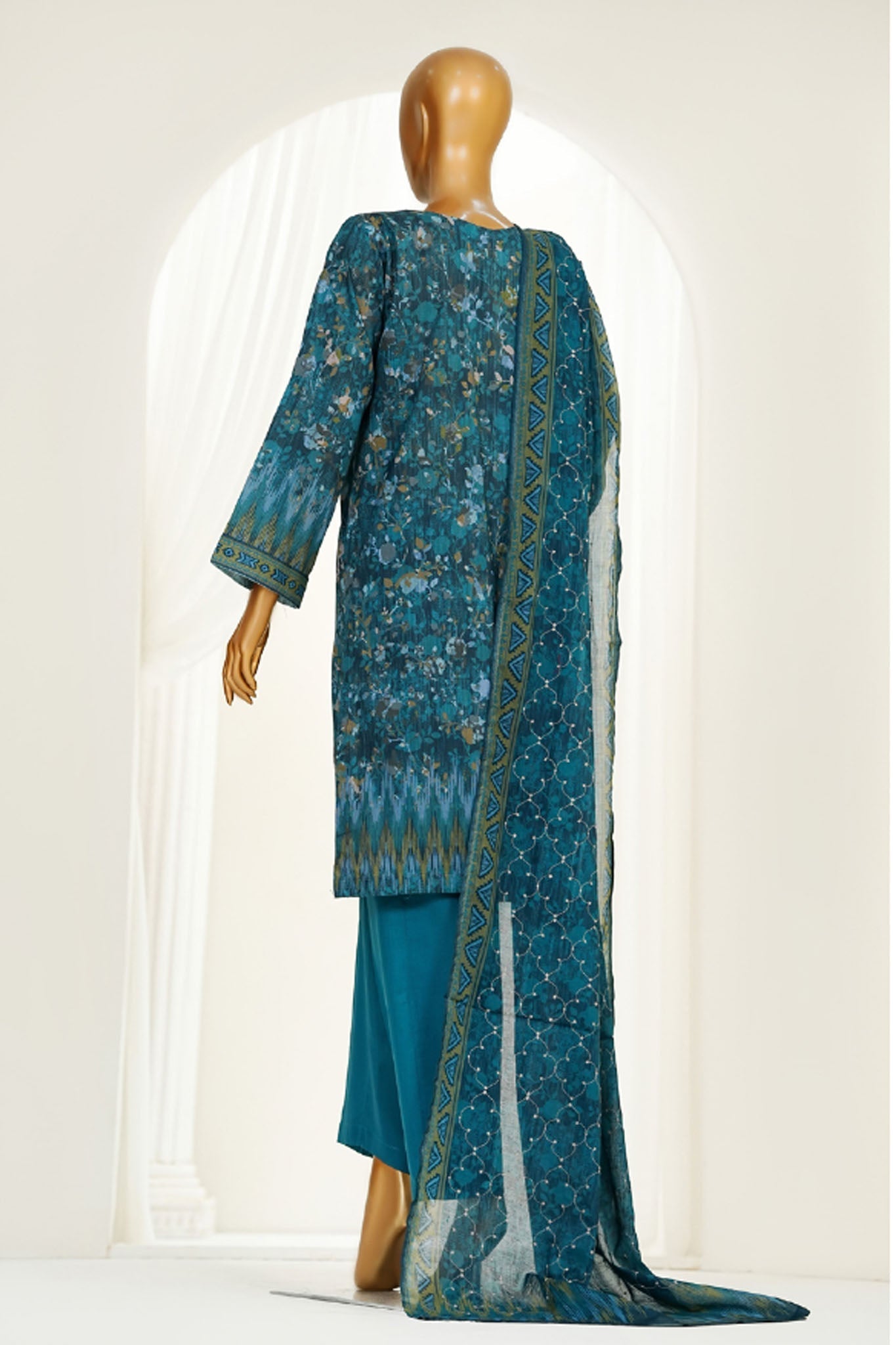 Printkari By HZ LPK-3P-504 Stitched 3 Piece Chikankari Vol-04 Collection'2025