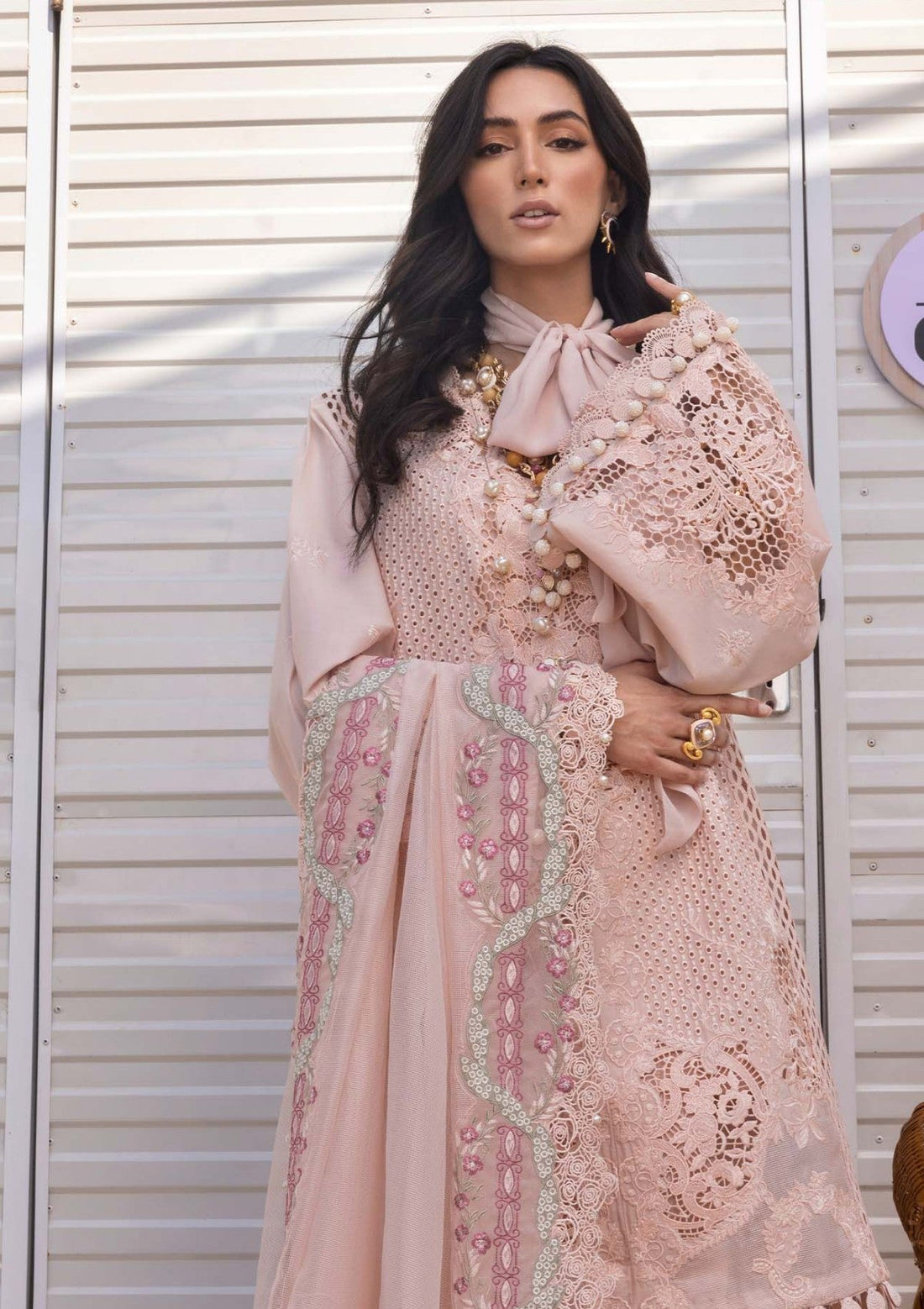 Saira Shakira LEYLA-A Unstitched Lawn Festive 25