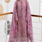 CROSS STITCH ANTIQUE BLUSH-3PC COTTON SATIN READY TO WEAR