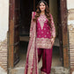 Haseens official Shocking Pink Ready to wear Chiffon Collection
