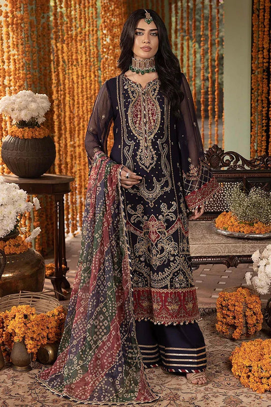 Adan's Libas 002 Rang e Mehfil Unstitched Collection