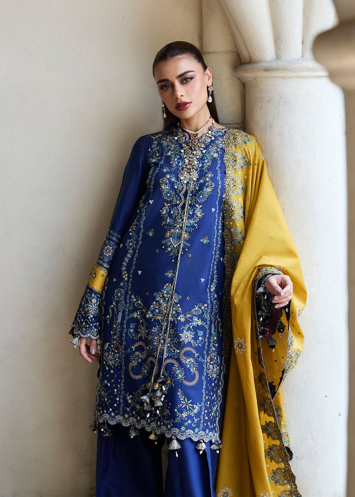 Hussain Rehar Riviera Luxury Lawn'25