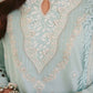 Jeem 3 PIECE EMBROIDERED SUBLIME BLUE LAWN 25'