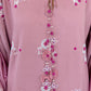 CROSS STITCH ANTIQUE BLUSH-3PC COTTON SATIN READY TO WEAR
