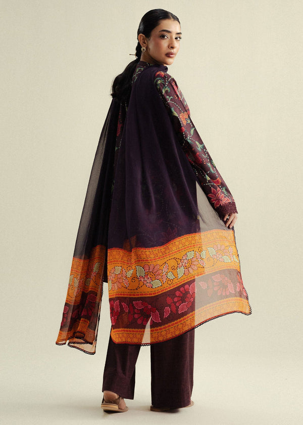 Coco by Zara shahjahan Meadow D1A Drop-4 Unstitched 25'