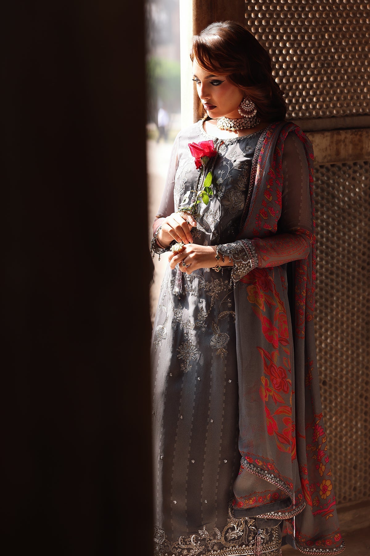 Charizma VSL25-41 Vasal Vol-06 3-pc Unstitched Chiffon Collection 25'