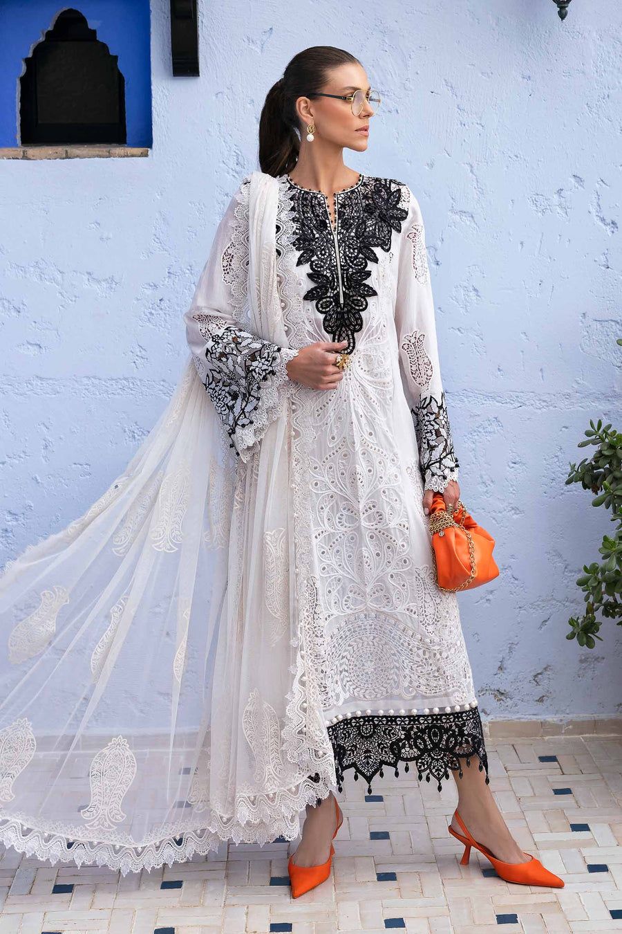 Maria B D-05A Voyage A Luxe Luxury Lawn 25