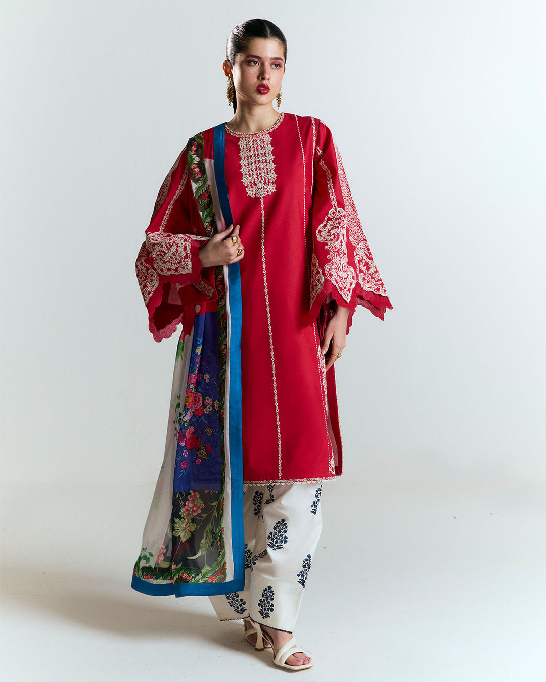 Jugnu Ahiti Unstitched - SS 25 - Edit II