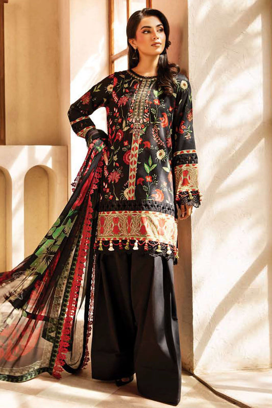 M.Basic by Maria B Unstitched 3 Piece Eid II Lawn Collection'2025-MB-901-A