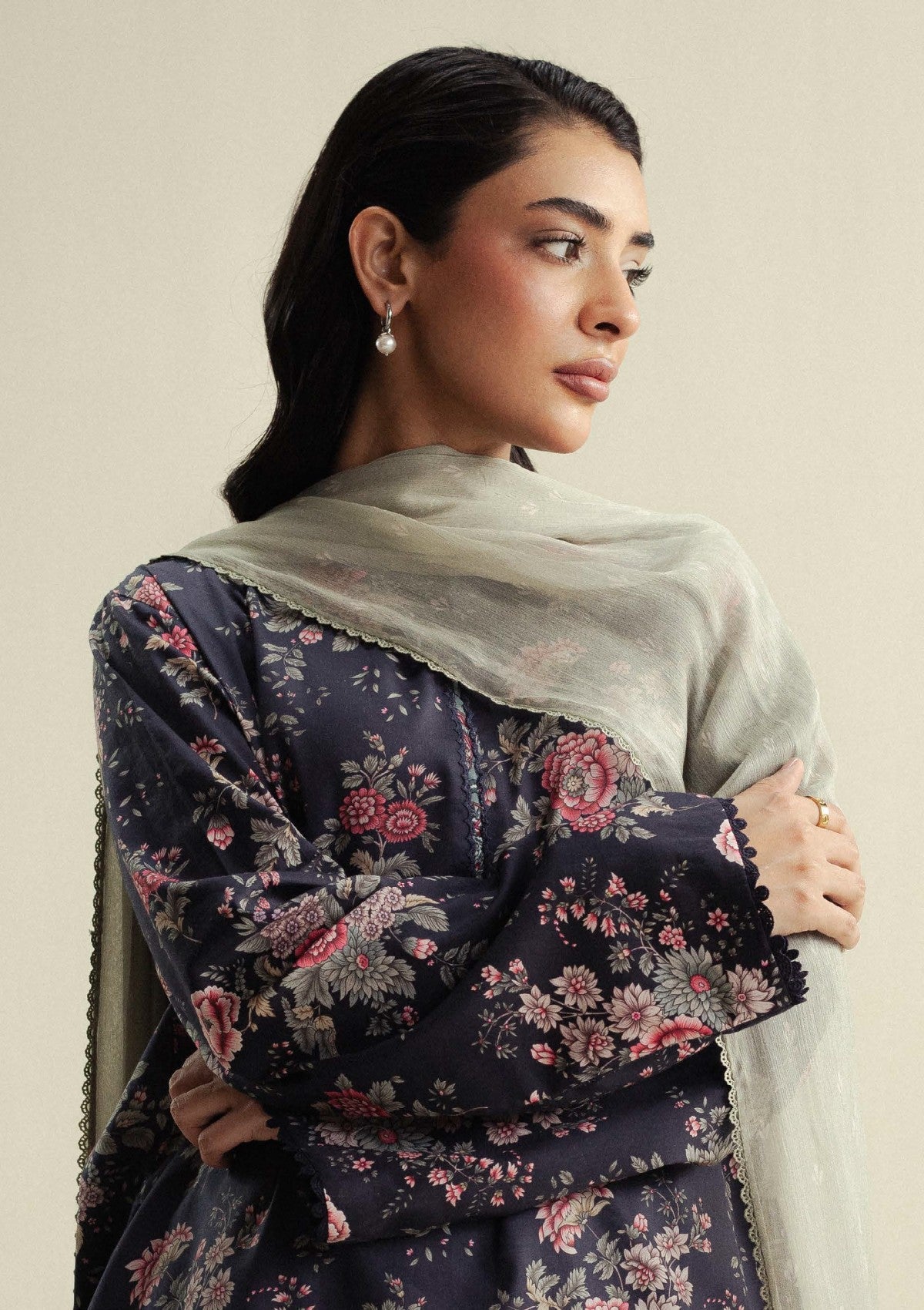 Coco by Zara shahjahan Aster D4A Drop-4 Unstitched 25'