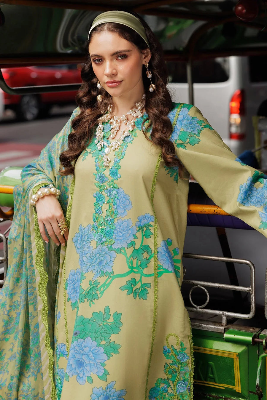 Charizma CRB5-17 Rang e Bahar Vol 2 3-PC Unstitched Embroidered Lawn Collection