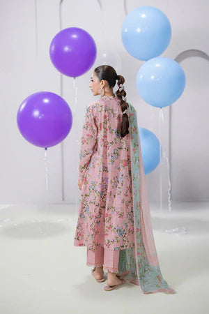 Qalamkar EM-05 (A) ZELDA Qprints ii (Unstitched)