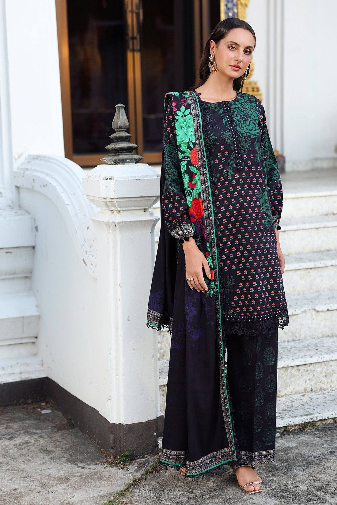 Charizma ANW6-07 Aniq Vol 1 Unstitched Linen Fall winter 25