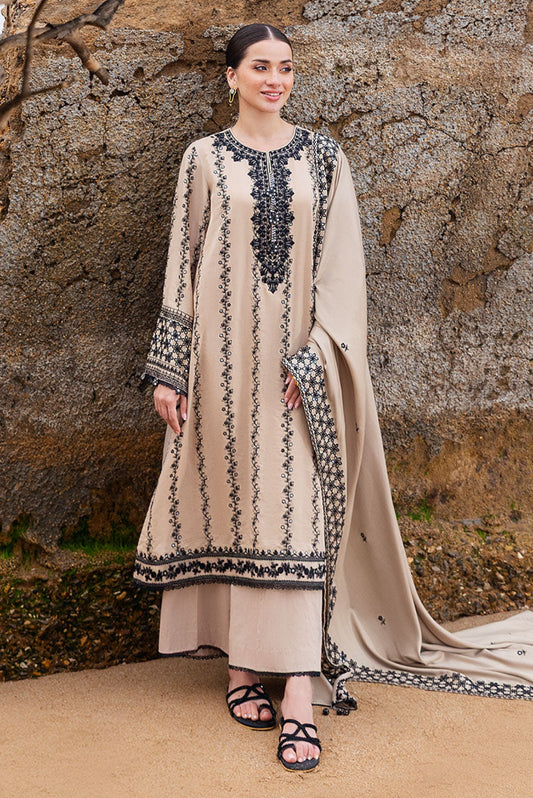 CROSS STITCH WOVEN GRACE-3PC COTTON SATIN READY TO WEAR
