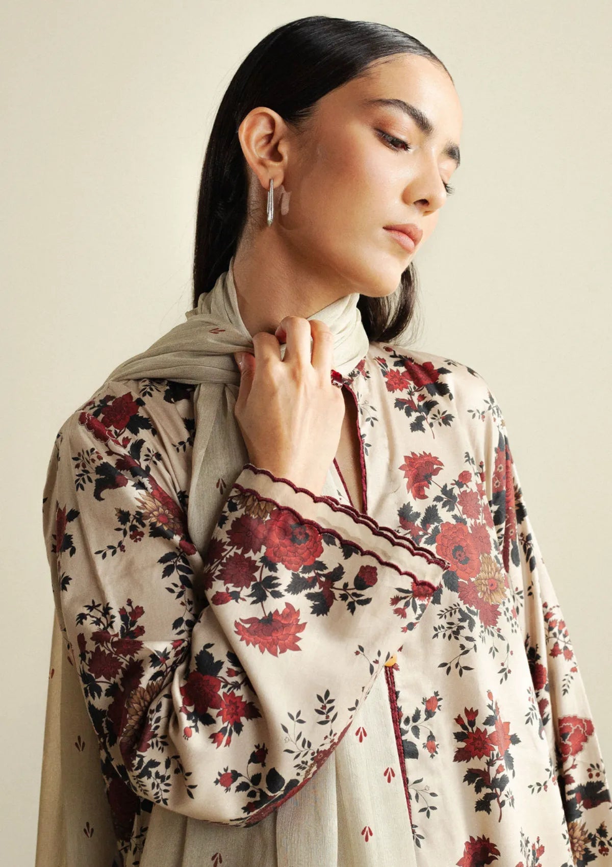 Coco by Zara shahjahan Aster D4B Drop-4 Unstitched 25'