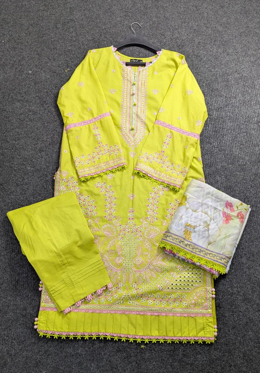 Zellbury WUC25E30081 Chikankari Ready to wear