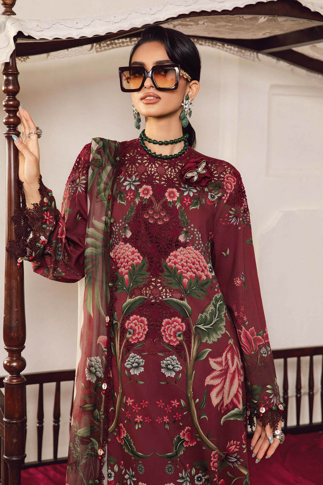 Maria b Mprint MPT-2709-A Unstitched Fall Edit 25'