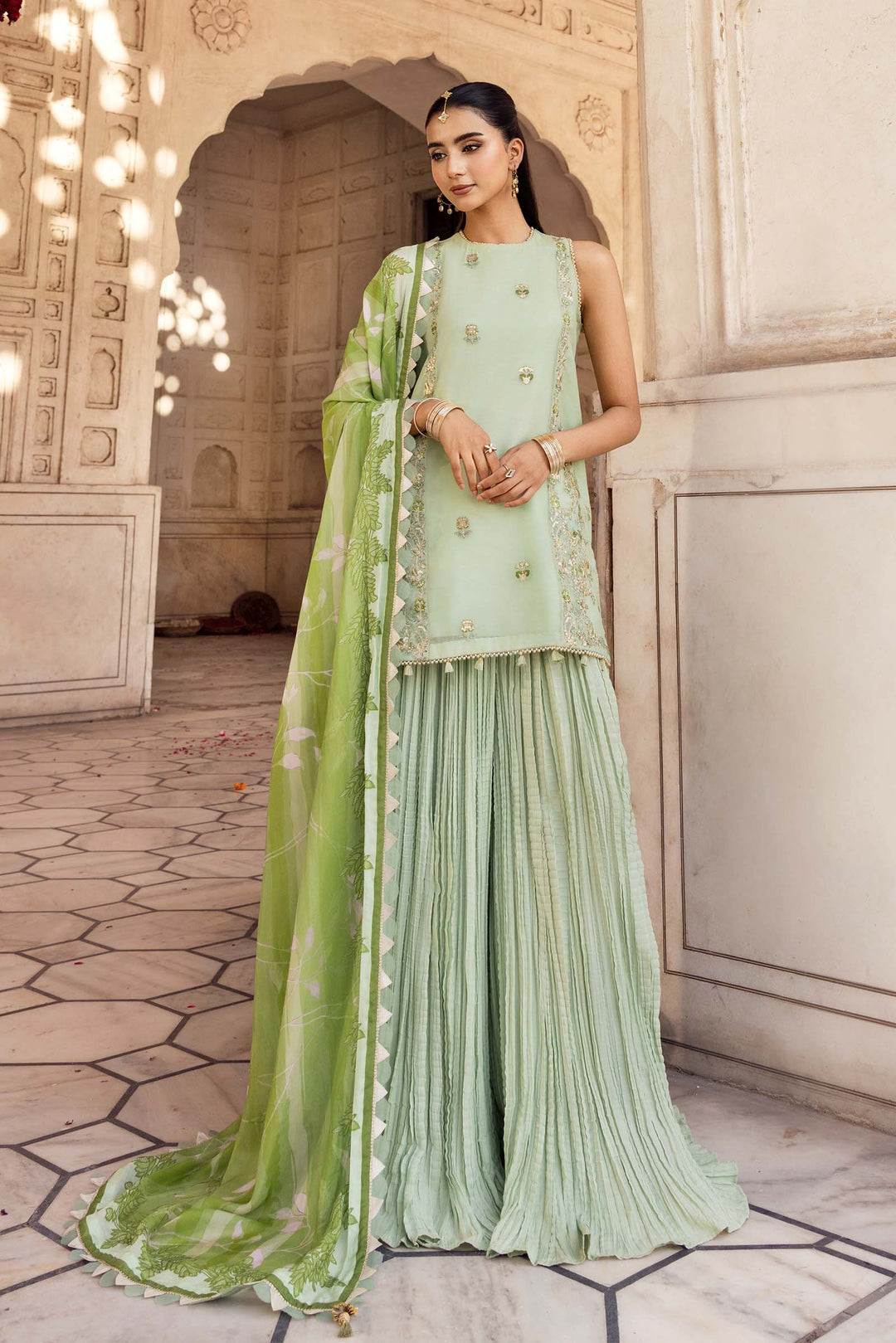 Maria b Mbasics D-01 3Pc Unstitched Festive Collection