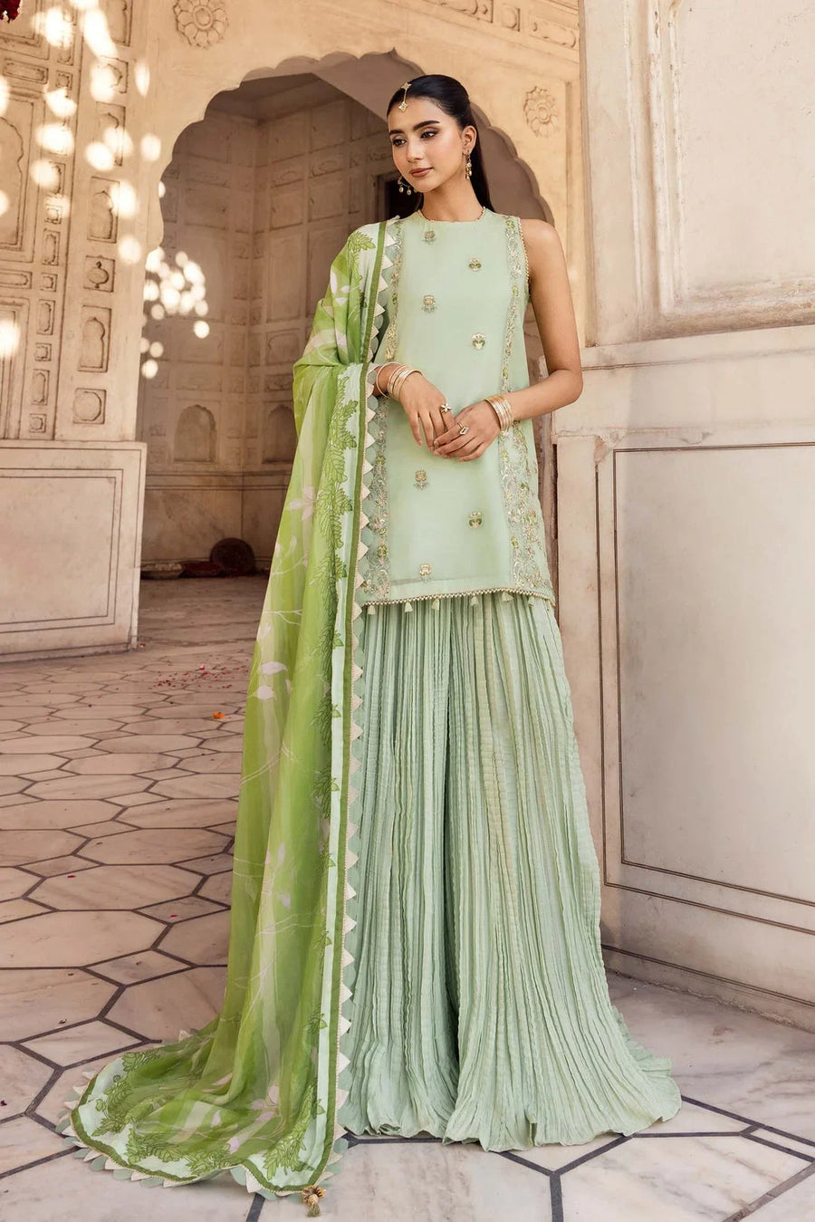 Maria b Mbasics D-01 3Pc Unstitched Festive Collection