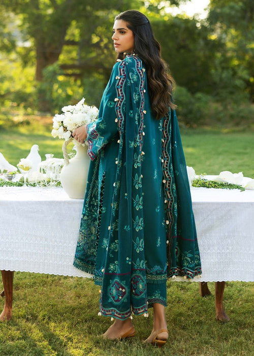Sadaf Fawad Khan D08-B KOI Siraa Embroidered Lawn Unstitched 3Pc Suit