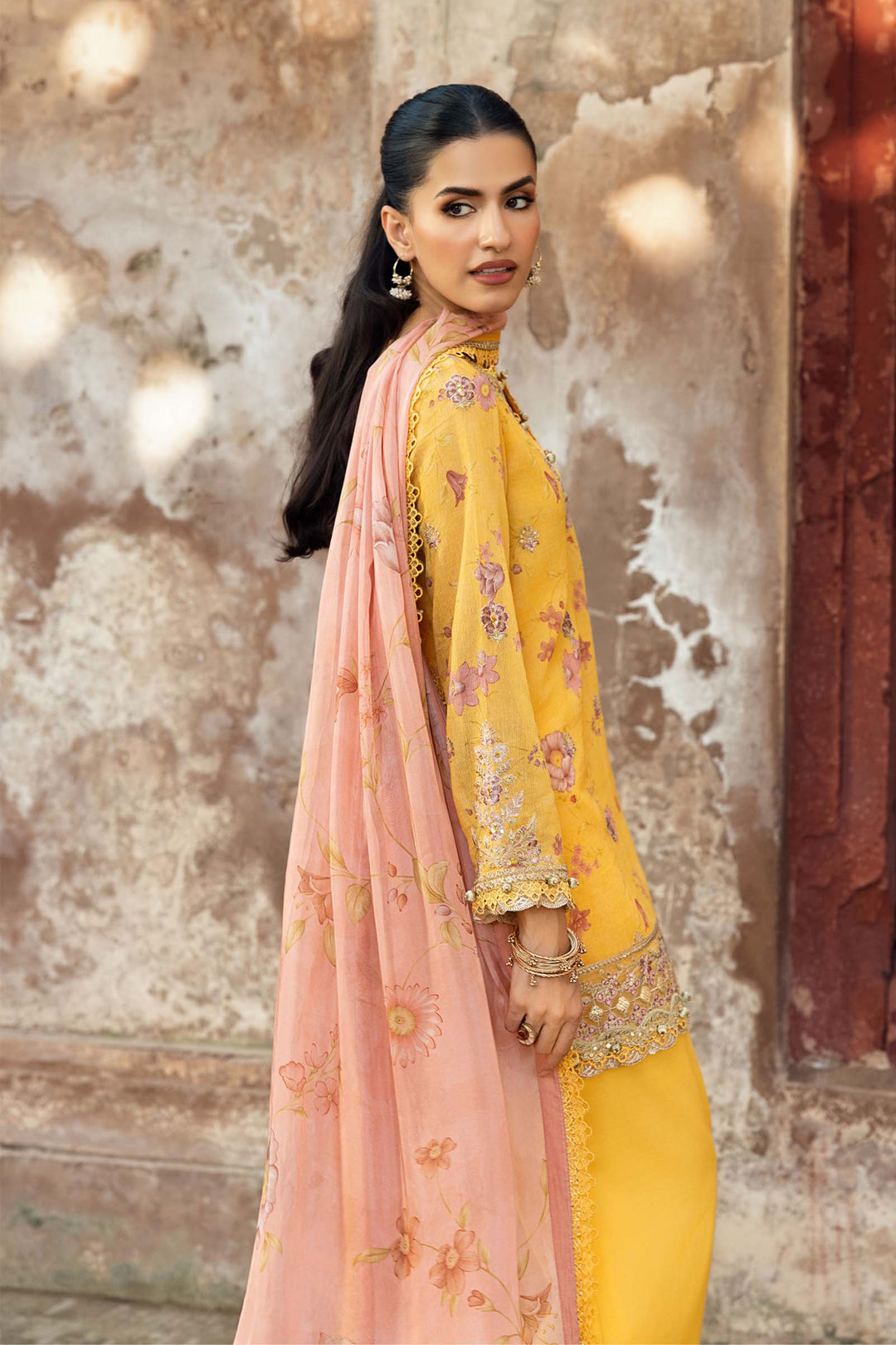 Maria b Mbasics D-04 3Pc Unstitched Festive Collection