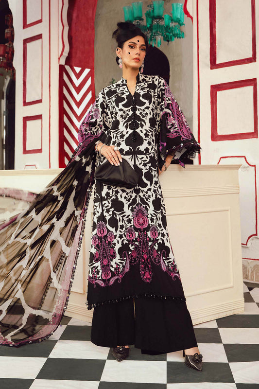 Maria b Mprint MPT-2704-B Unstitched Fall Edit 25'