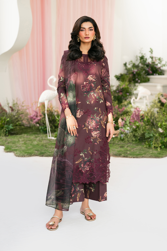 Iznik IFE-10 Embroidered Festive Lawn Edition 25'