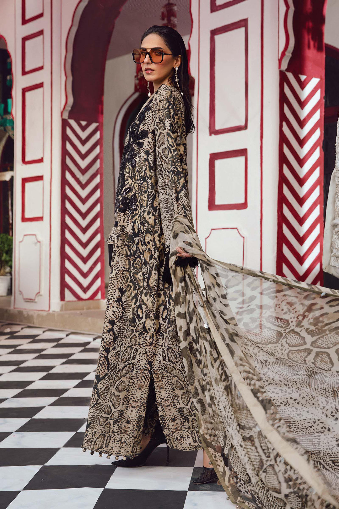 Maria b Mprint MPT-2702-B Unstitched Fall Edit 25'