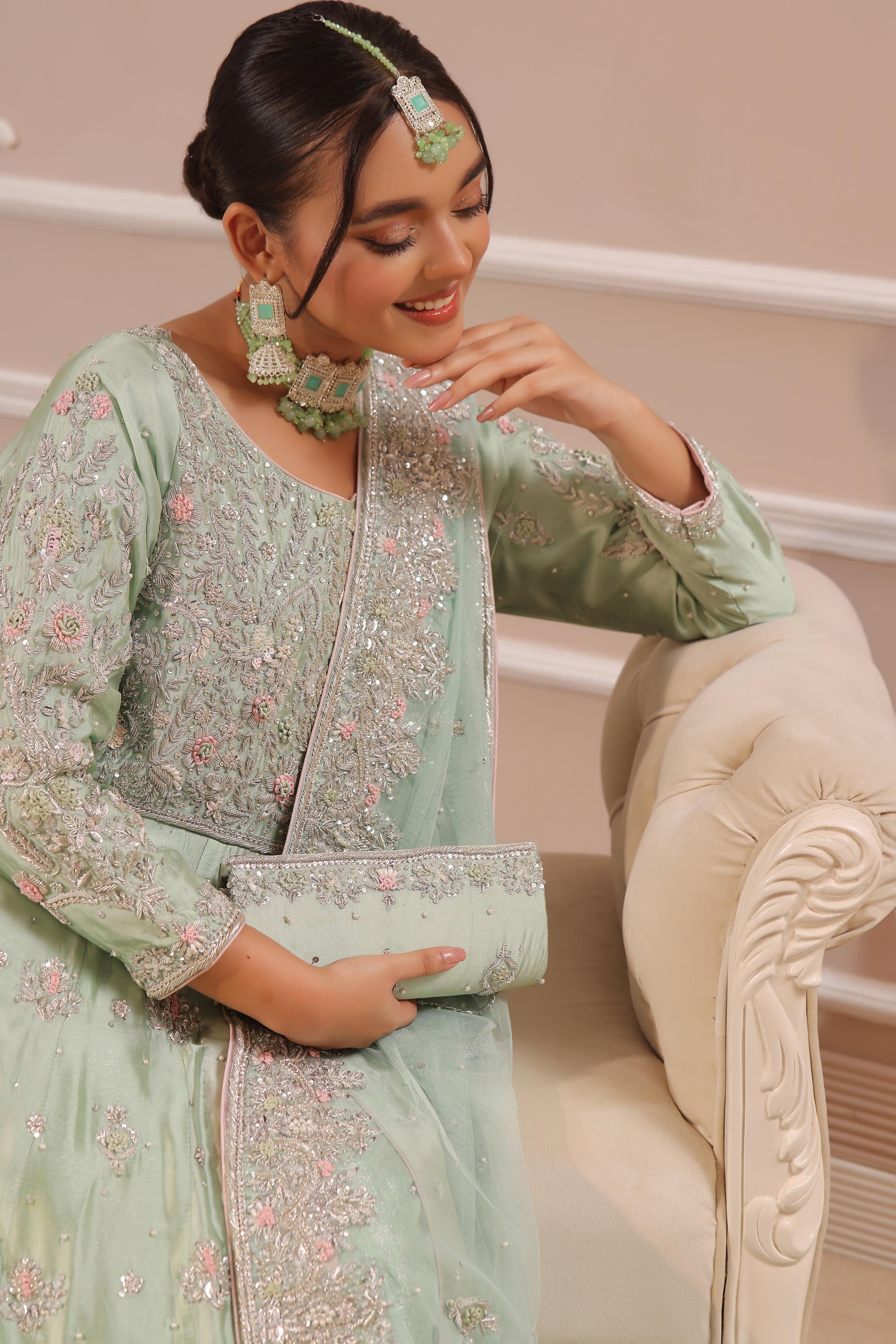 Amna Khurram D-2 Bridal Wear | Handwork Collection