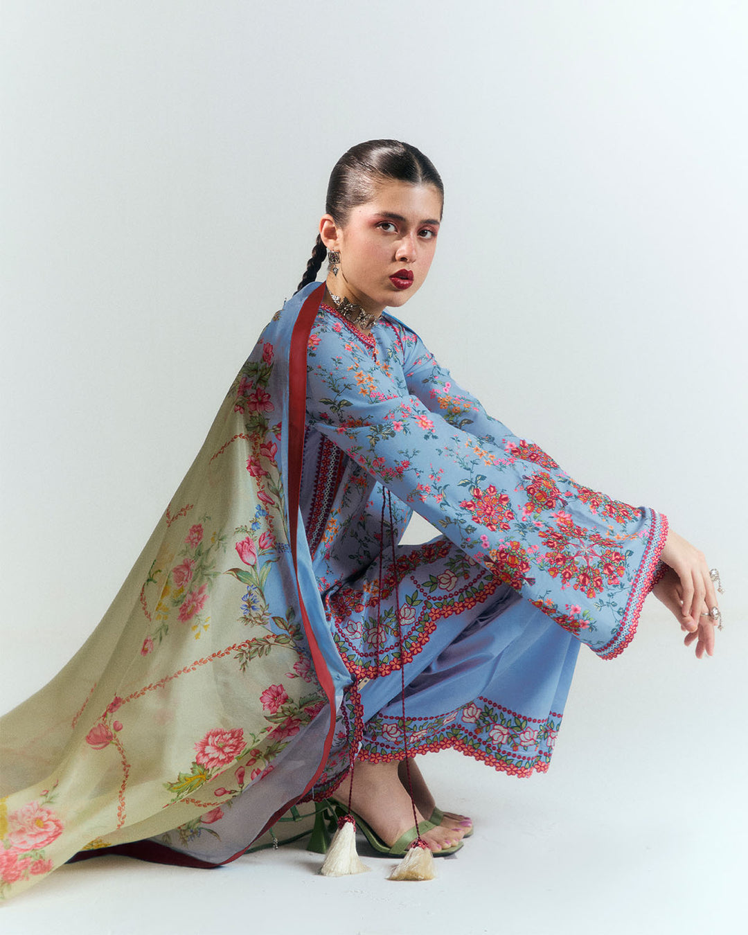 Jugnu Nyami Unstitched - SS 25 - Edit II
