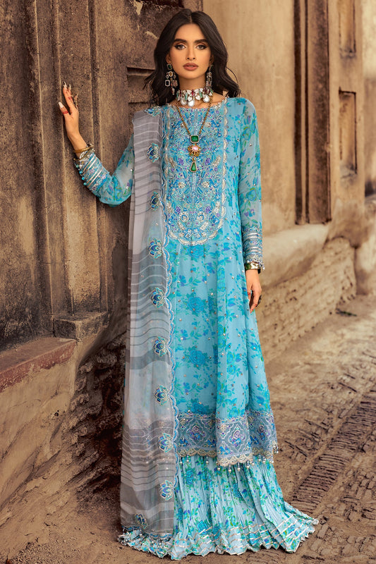 Charizma 3-PC Unstitched Luxury Chiffon Collection VSL25-10