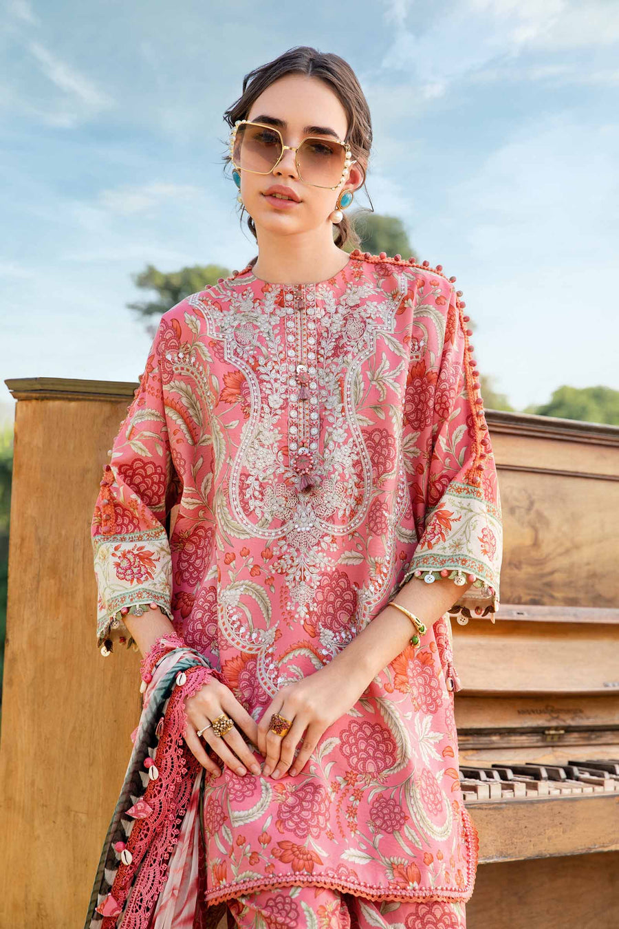 Maria B Mprint 13A Lawn Collection 25'