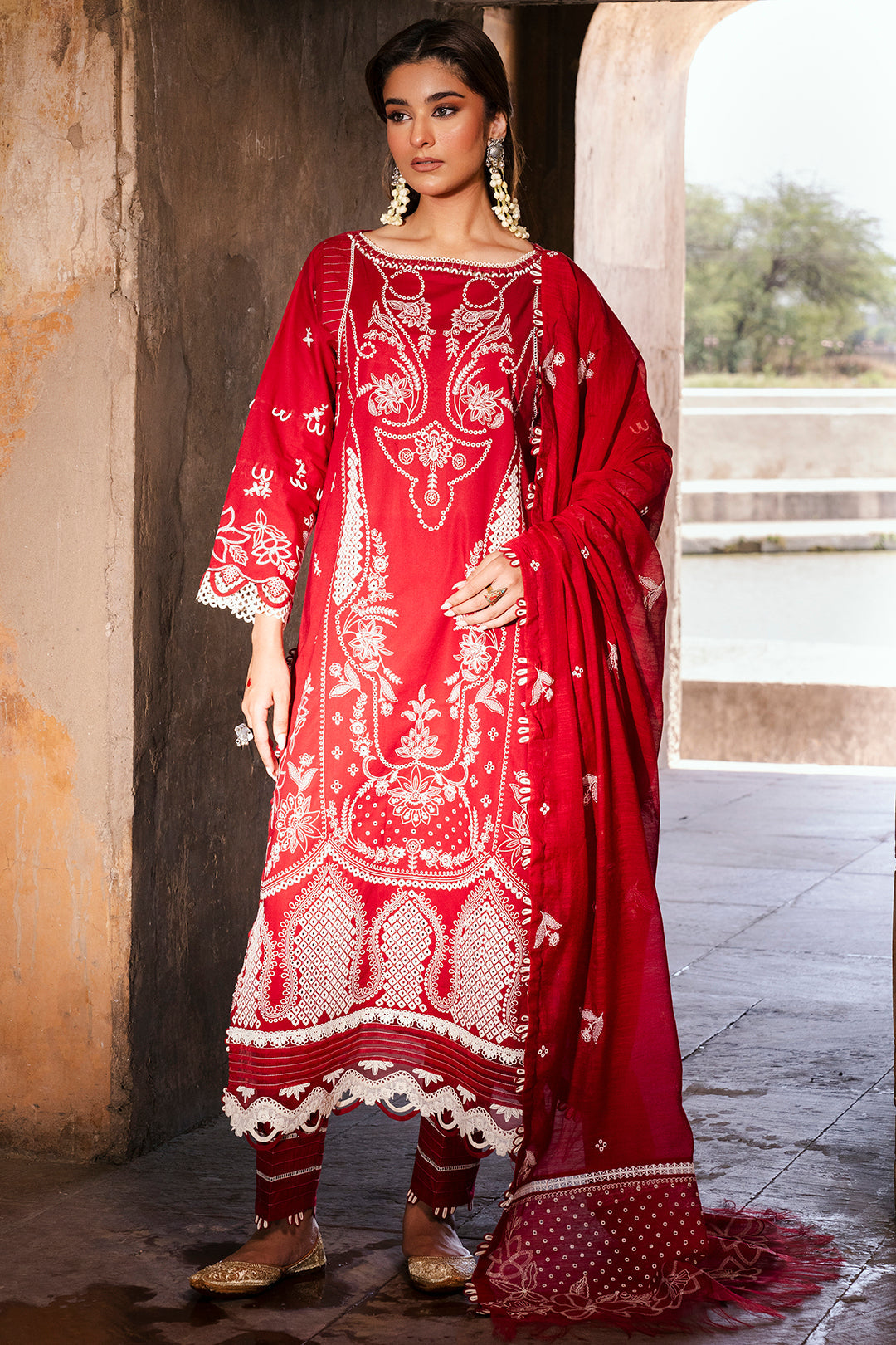 Zellbury WUS25E30837 Chikankari Collection 25'