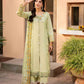 Jeem 3 PIECE EMBROIDERED FERN GREEN LAWN 25'