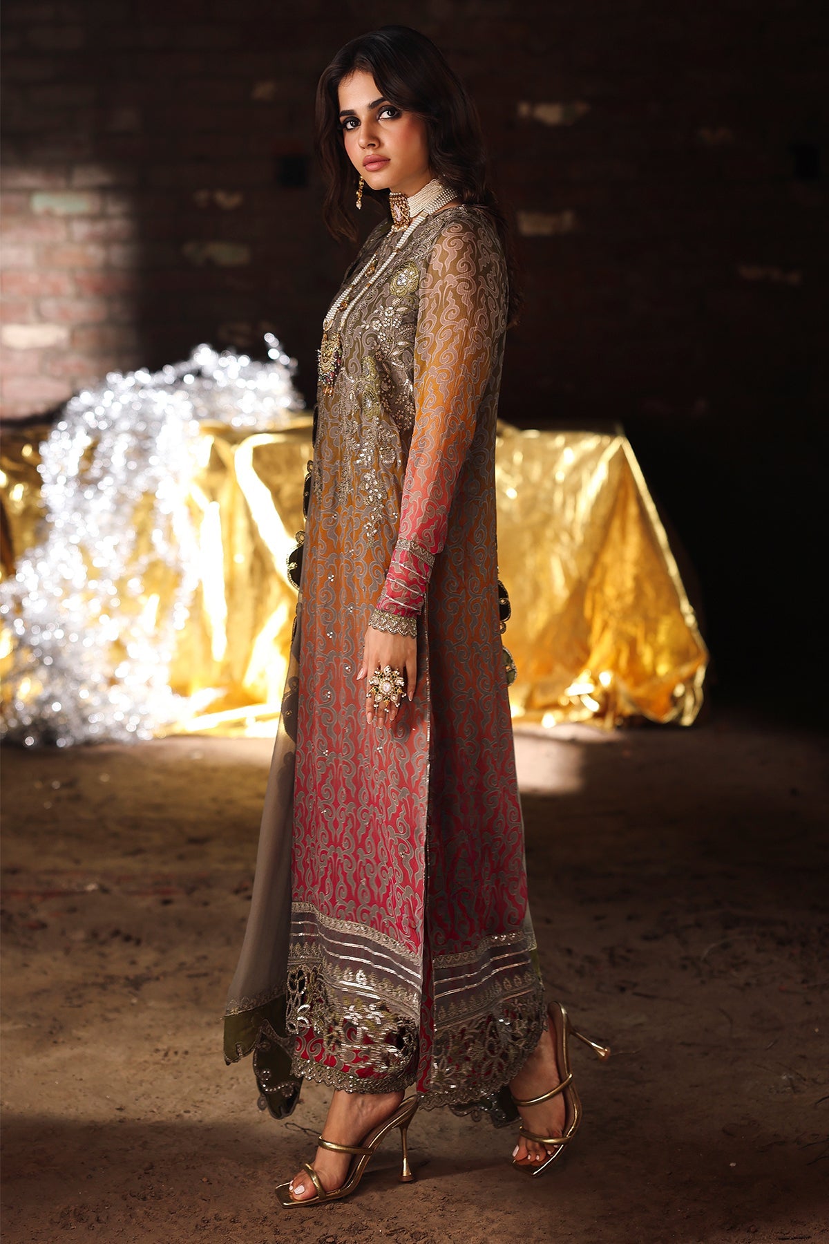 Charizma VSL25-37 Vasal Luxury Unstitched Chiffon 25'