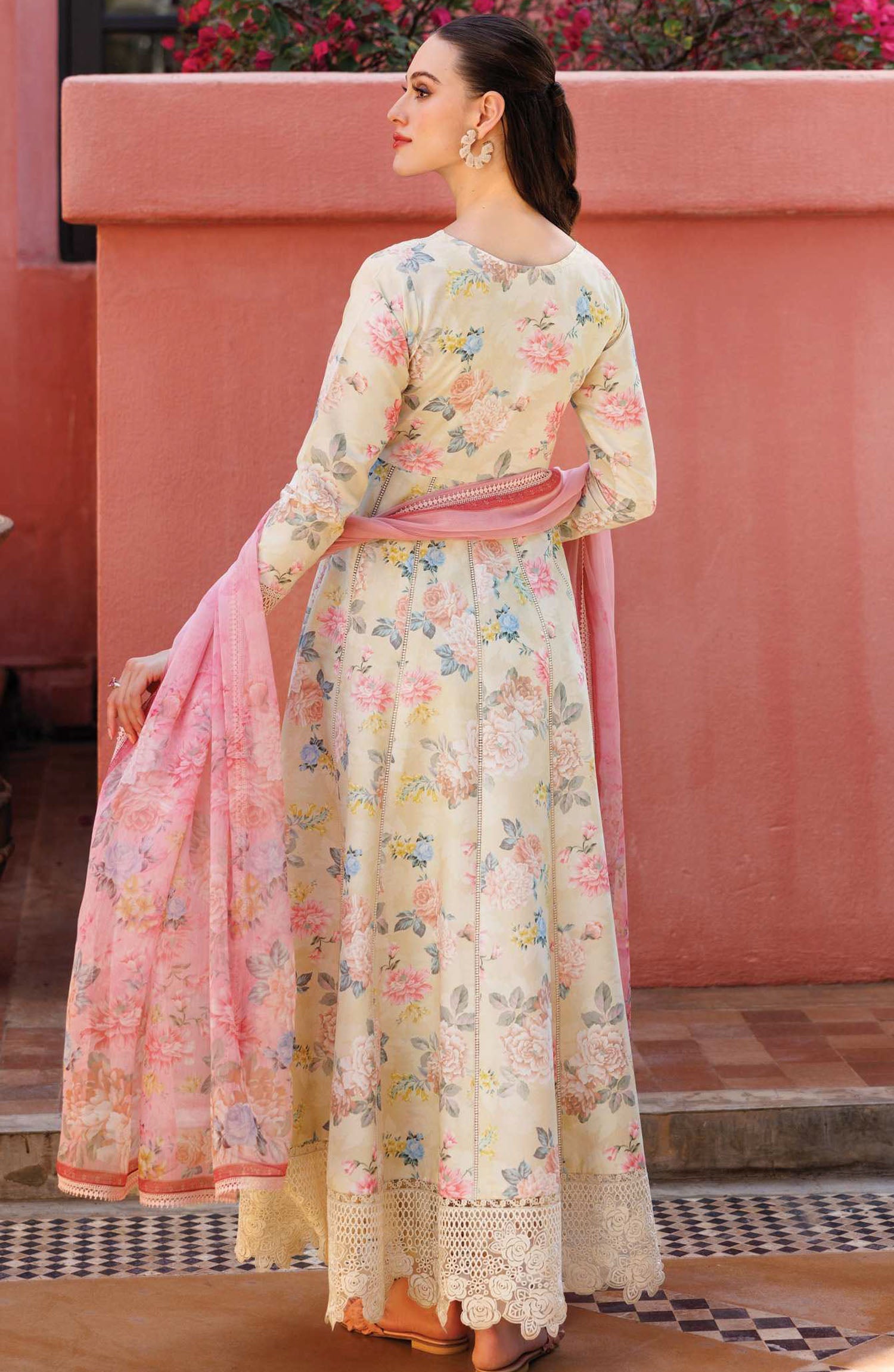 Aurea by Farasha - D-06 Meadow Blush - Summer Collection