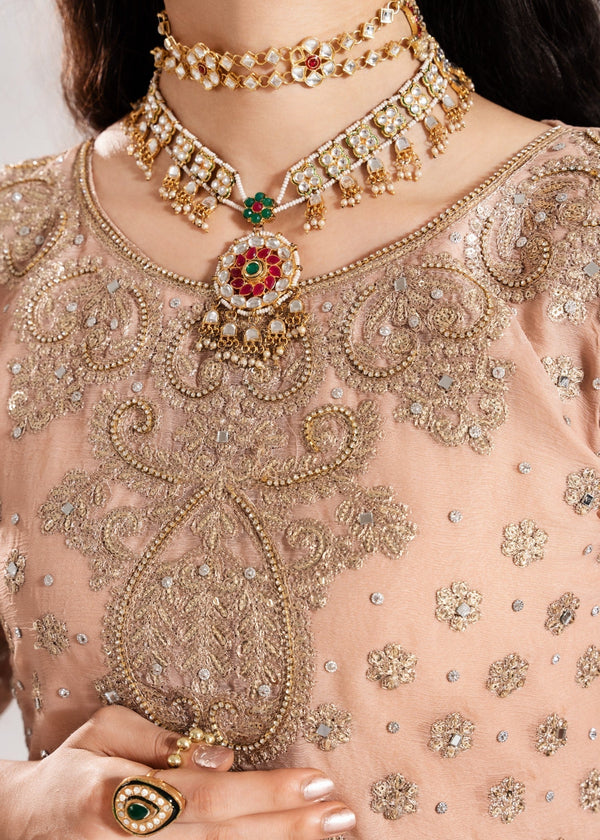 Haseens official Pink Ready to wear Chiffon Collection