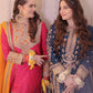 Haseens Official Jashan shocking Pink Chiffon Collection