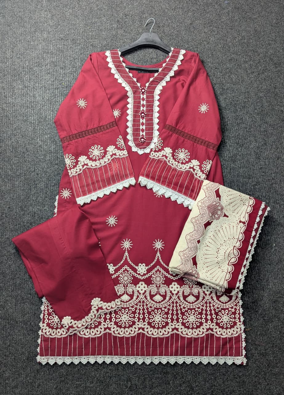 Zellbury WUC25E30075 Chikankari Ready to wear