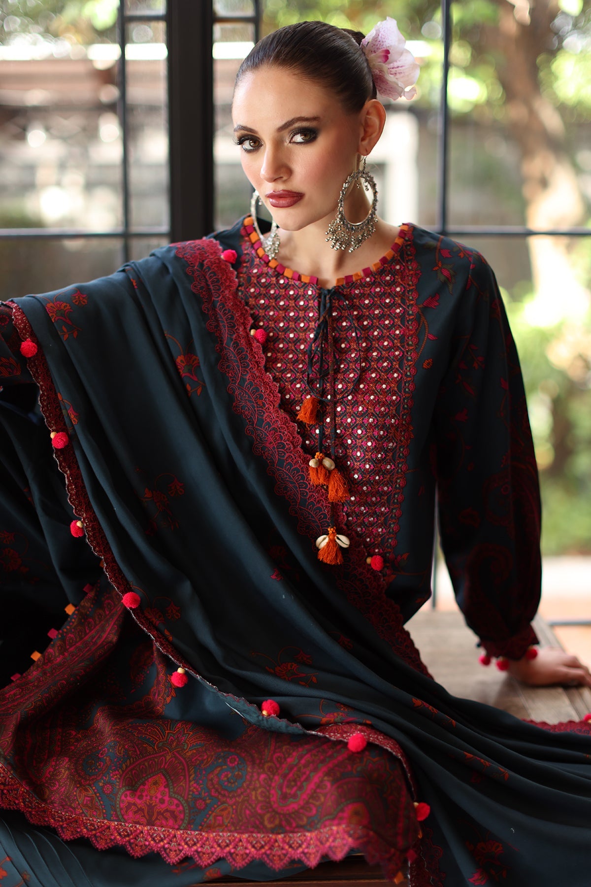 Charizma ANW6-04 Aniq Vol 1 Unstitched Linen Fall winter 25