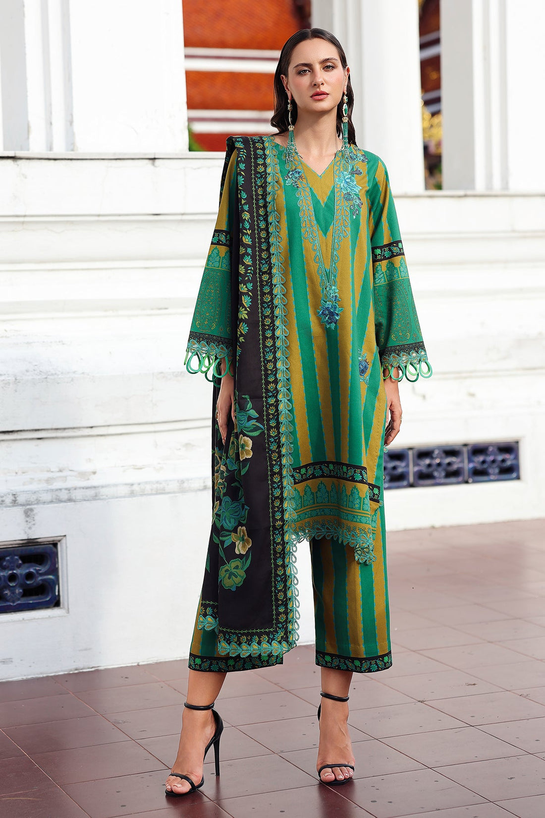 Charizma ANW6-03 Aniq Vol 1 Unstitched Linen Fall winter 25