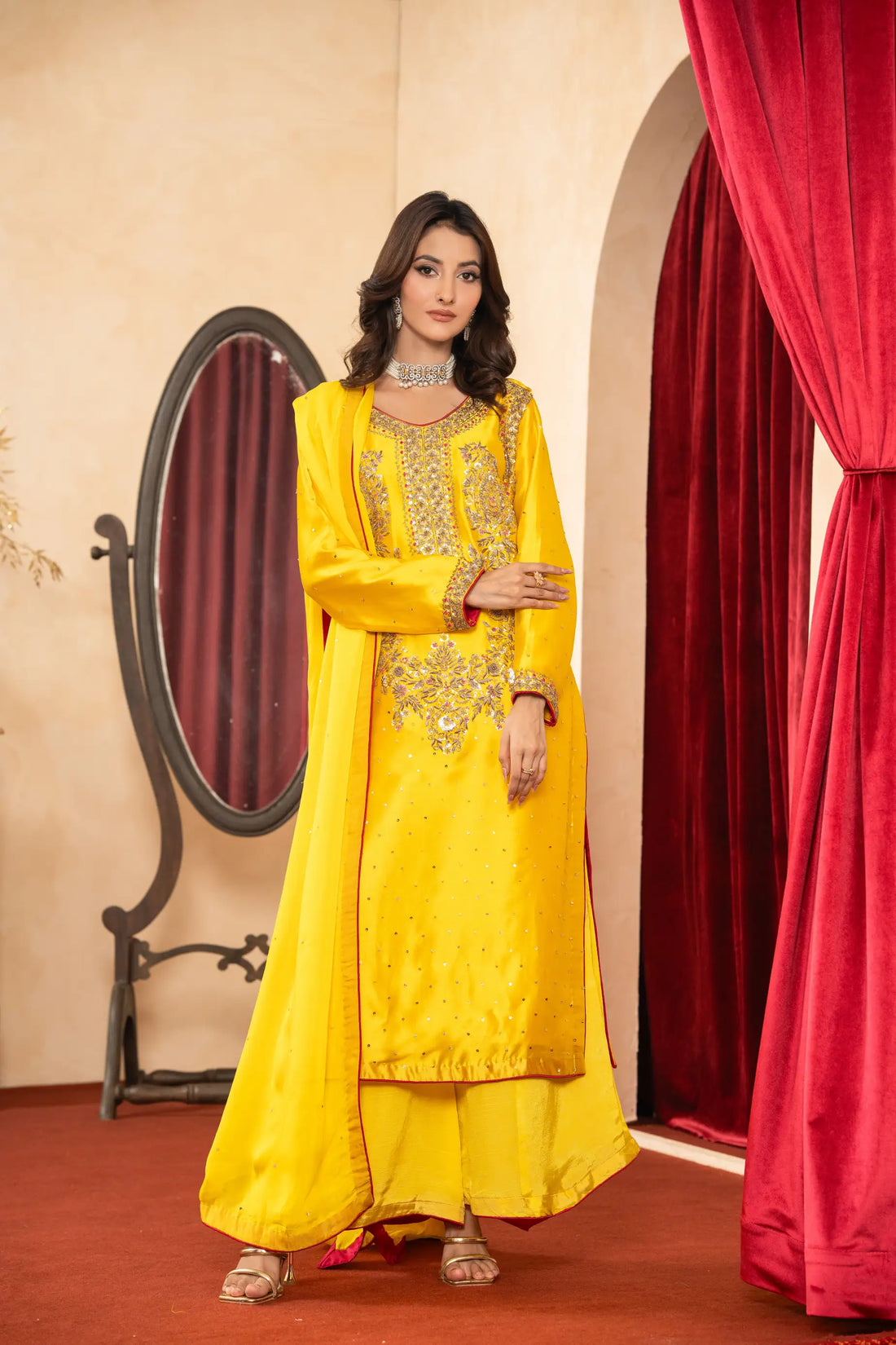 Amna Khurram D-02 Handmade Silk Collection 25