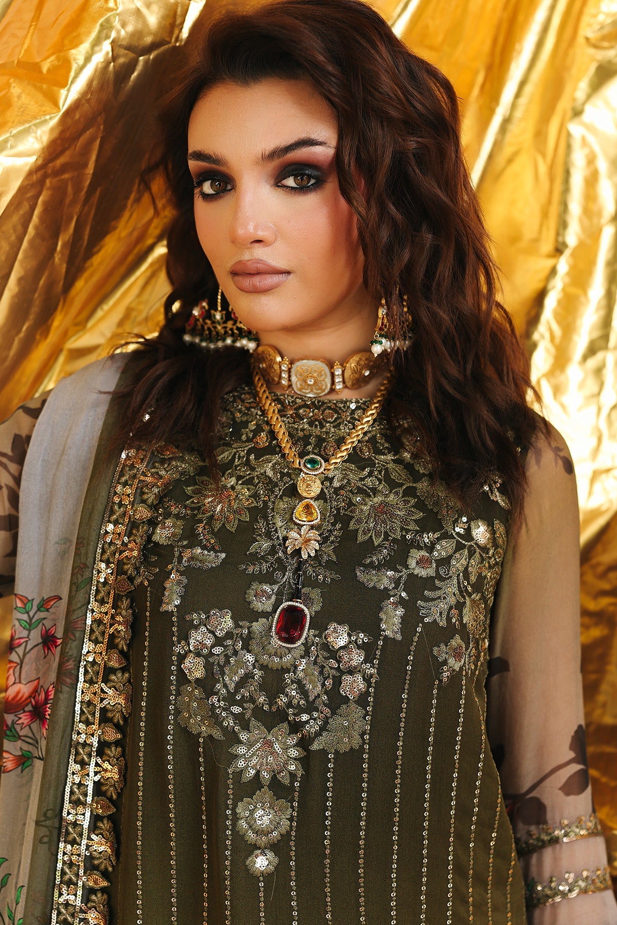 Charizma VSL25-31 Vasal Luxury Unstitched Chiffon 25'