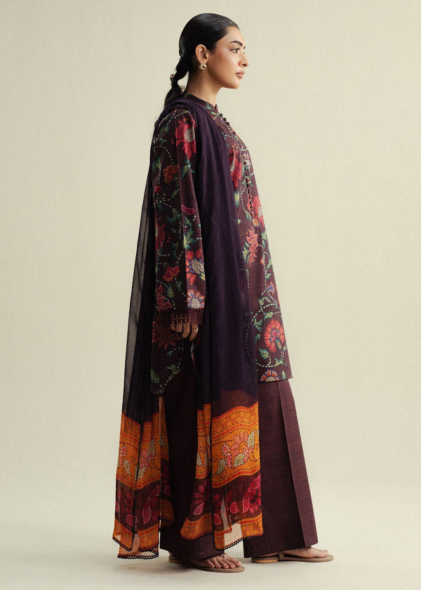 Coco by Zara shahjahan Meadow D1A Drop-4 Unstitched 25'