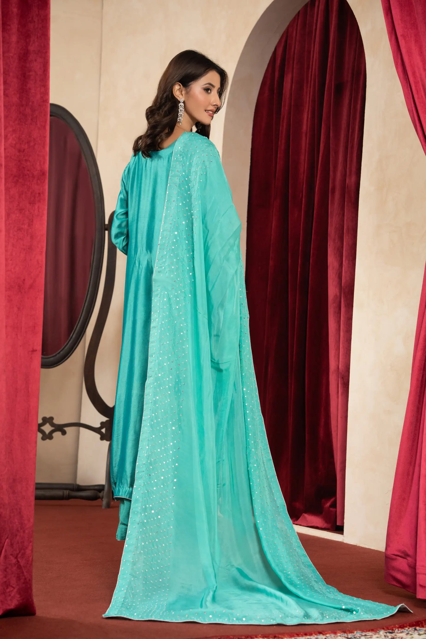 Amna Khurram D-04 Handmade Silk Collection 25