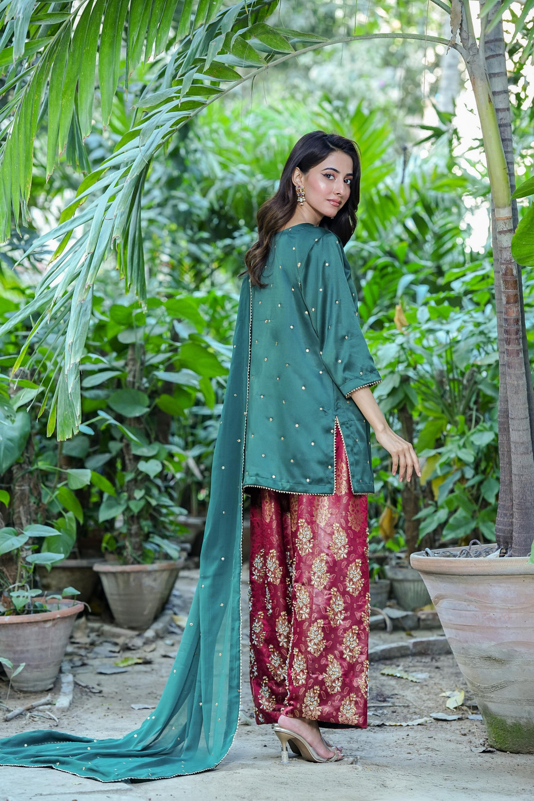Amna Khurram D-07 Ready to wear Silk Collection