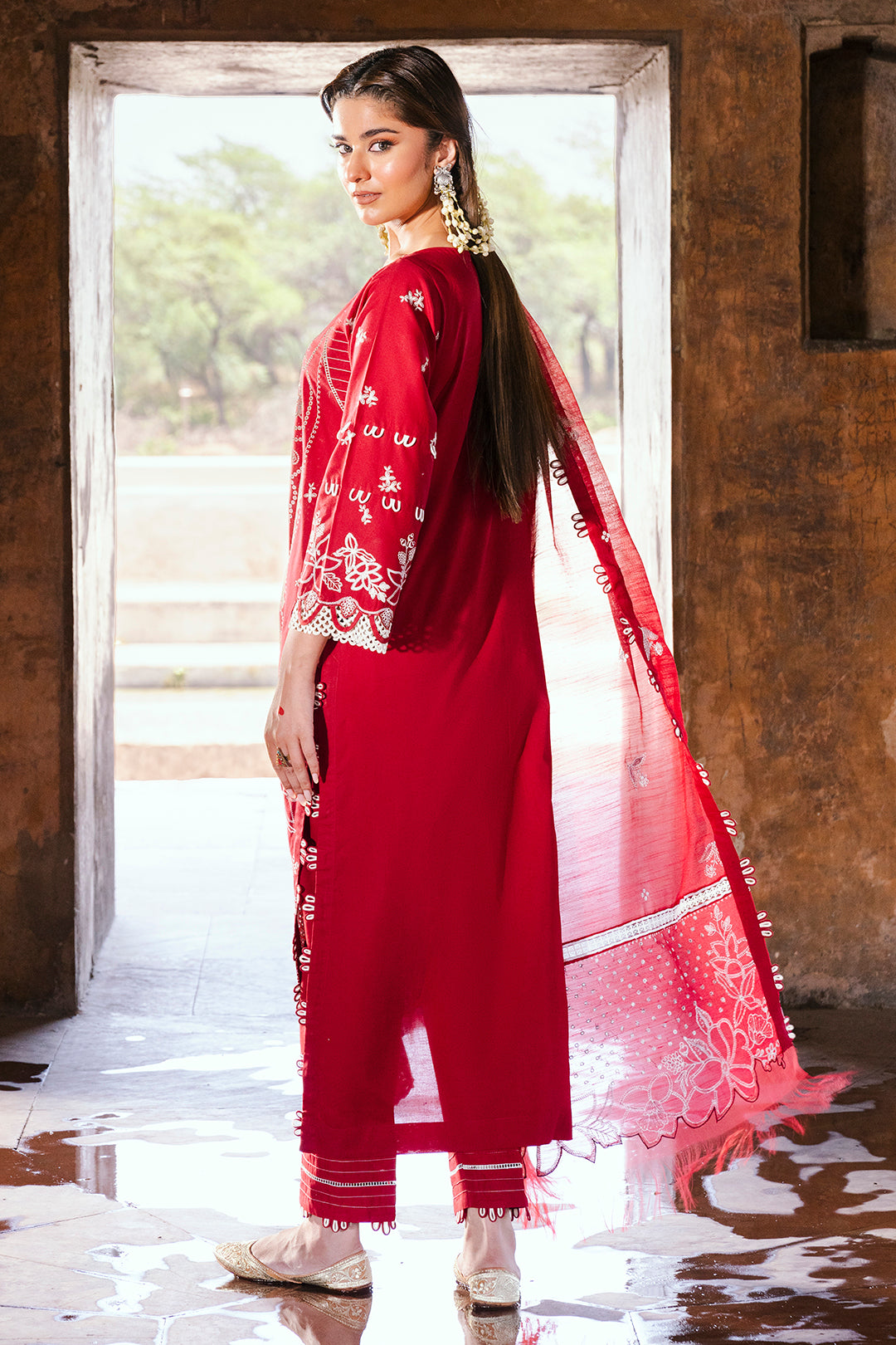 Zellbury WUS25E30837 Chikankari Collection 25'