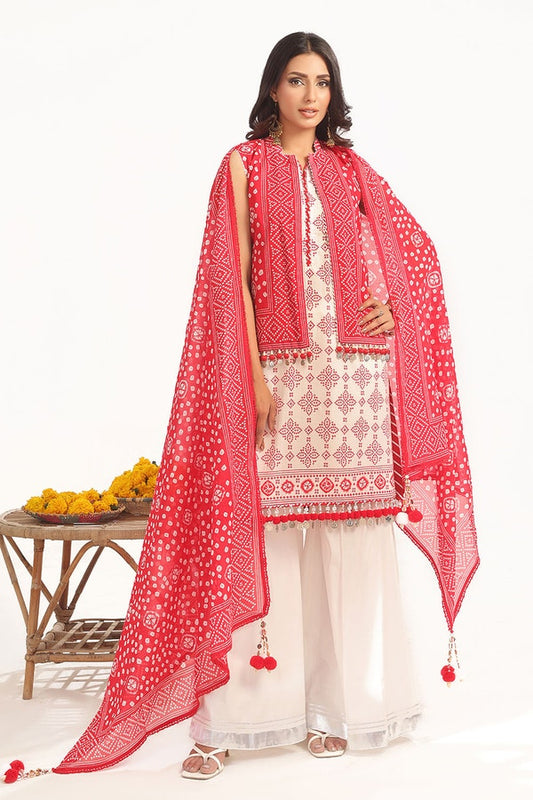 Gulahmed CL-42316 A 3 Piece Unstitched Printed Lawn Suit