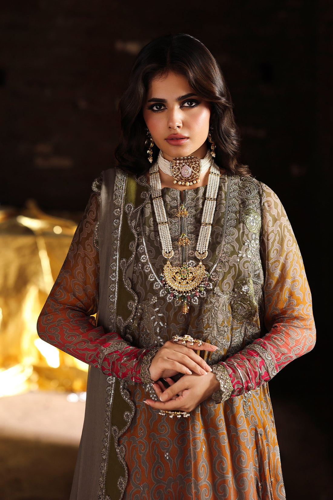 Charizma VSL25-37 Vasal Luxury Unstitched Chiffon 25'