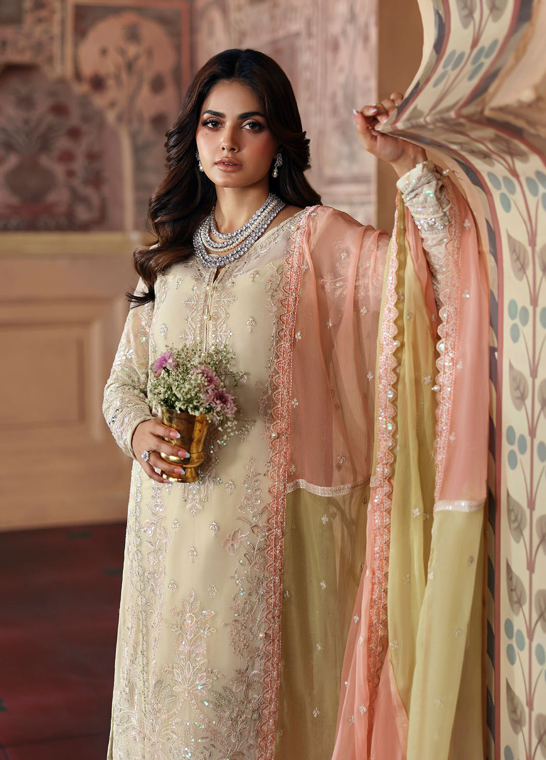 Evayna by gulaal Fareyah Unstitched Chiffon 25'